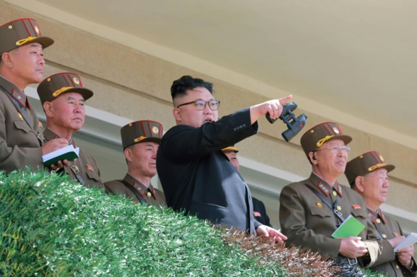 Des unités militaires massées à Pyongyang pour une démonstration de force