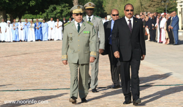 Le général Ghazouani se réunit avec le président Aziz et le premier ministre Hademine