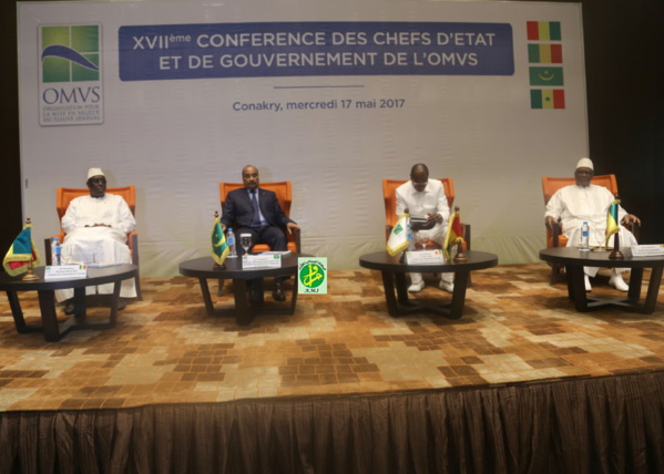 Ouverture des travaux du 17ème sommet des chefs d'Etat de l'OMVS en présence du Président de la République