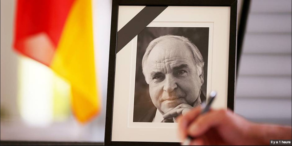 Les funérailles d'Helmut Kohl tournent à la querelle familiale et politique