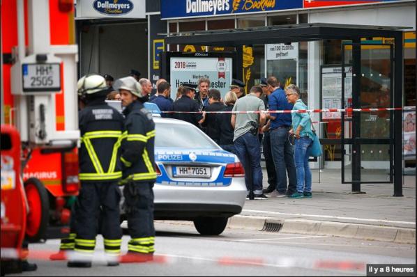 Hambourg: un "attentat" au couteau fait un mort et six blessés