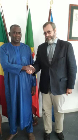 L’ambassadeur du Portugal à Dakar reçoit Biram