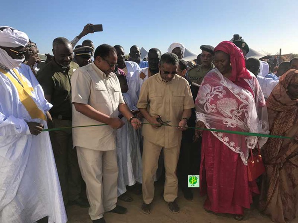 Le directeur général de l’Agence Tadamoun supervise l'inauguration d'une école à Birett dans l’arrondissement de N’Diago