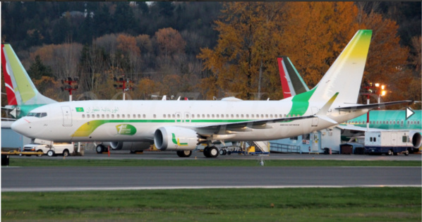 Mauritania Airlines : Boeing dévoile les images exclusives du premier B737 MAX 8 africain