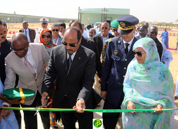 Le Président de la République inaugure le Centre Hospitalier de Boghé