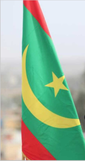 Mauritanie : Le nouveau drapeau national flotte sur les locaux de l’institution de l’opposition démocratique