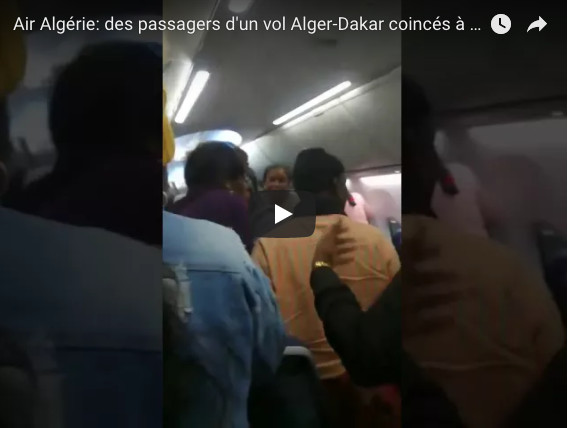 Air Algérie: des passagers d'un vol Alger-Dakar coincés à Nouakchott depuis 48H