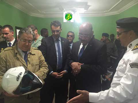 Le ministre de l'intérieur et son homologue espagnole en visite à Nouadhibou