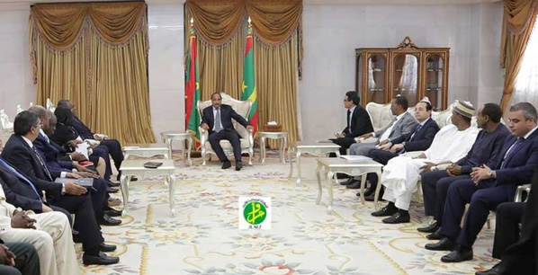 Walid Loukil reçu par le président mauritanien Ould Abdel Aziz