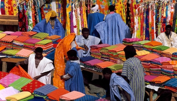 Grève au grand marché de Nouakchott