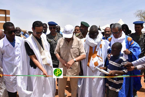 Gorgol : Inauguration d'infrastructures sanitaires et éducatives