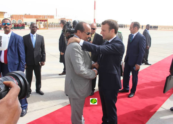 Le président français quitte Nouakchott au terme d'une visite de travail et d'amitié en Mauritanie