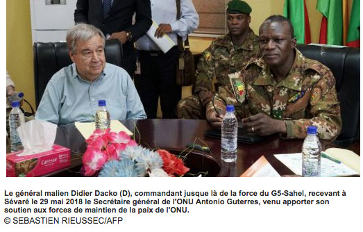 La force conjointe du G5-Sahel change de commandement