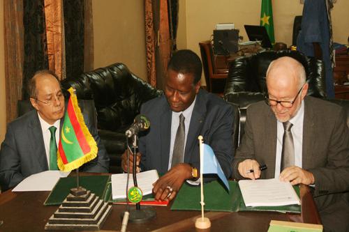 Signature d’une convention RIM – FAO pour le financement d’un projet régional de réhabilitation des terres dégradées en Mauritanie