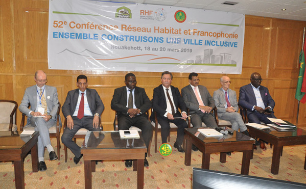 Clôture à Nouakchott des travaux de la 52ème conférence du réseau habitat et francophonie