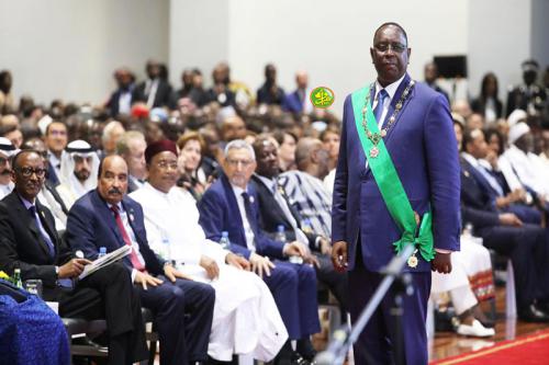 Le Président de la République participe à la cérémonie de prestation de serment du président sénégalais