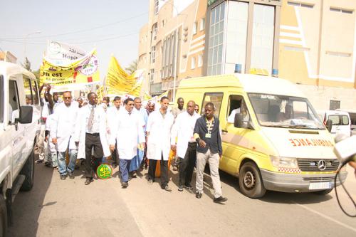 L’Union générale du travail et de la santé en Mauritanie commémore la fête internationale du travail