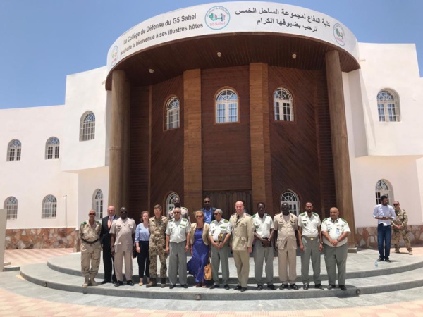 G5 Sahel : L’ambassadeur d’Allemagne en visite au Collège de Défense