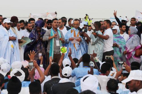 Le candidat Sidi Mohamed Boubacar Boussalef clôture à Nouakchott sa campagne électorale