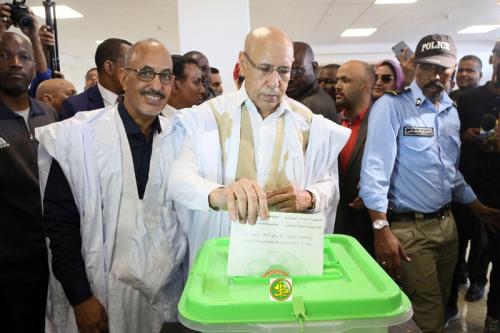 Mauritanie : Le président élu, félicité par le SG de la Ligue arabe