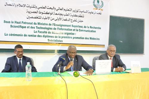 Sortie de la première promotion de médecins spécialistes de la faculté de médecine de Nouakchott