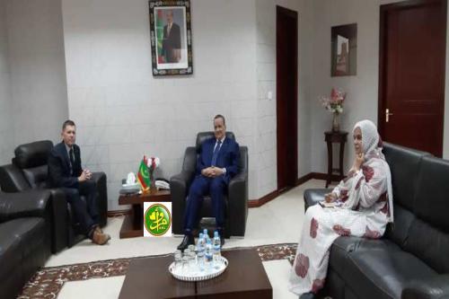 Le ministre des Affaires étrangères s’entretient avec l’ambassadeur des Etats Unis d’Amérique à Nouakchott