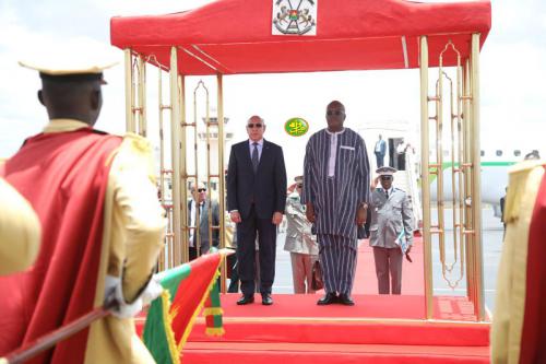 Le Président de la République arrive à Ouagadougou