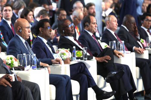 Ouverture du forum Afrique-Russie en présence du Président de la République