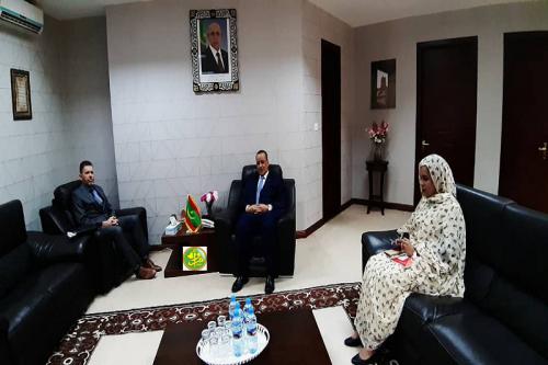 Le ministre des Affaires étrangères s’entretient avec l’ambassadeur des Etats Unis d’Amérique en Mauritanie