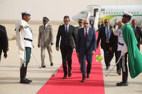 Retour du Président de la République à Nouakchott