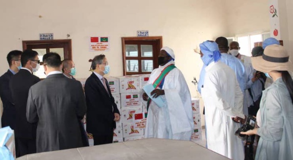 Distribution de kits alimentaires par l’ambassade de Chine en coordination avec l’UPR