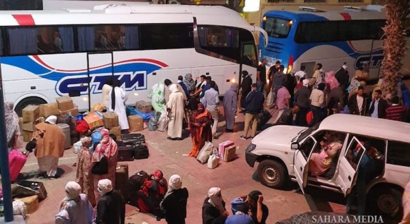 Le rapatriement des mauritaniens qui étaient bloqués au Maroc s’est achevé