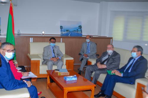 Le ministre du Pétrole s’entretient avec le DG de l’Agence algérienne de Coopération internationale