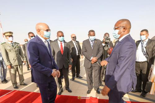 Arrivée à Nouakchott du président de la République de Guinée Bissau