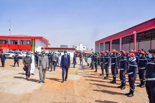 Le ministre de l’Intérieur supervise la sortie de 7ème promotion des sapeurs pompiers