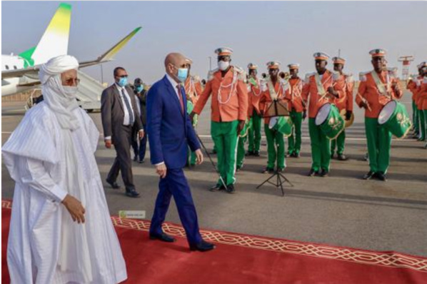 Le Président de la République arrive à Niamey