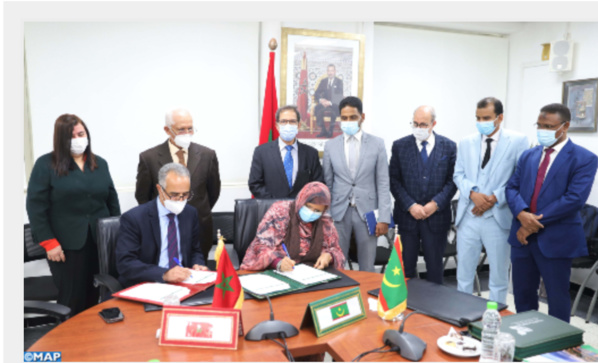 Signature d’une convention-cadre de partenariat entre Rabat-Salé-Kénitra et la région de Nouakchott