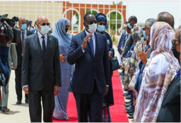 Le président de la République du Sénégal quitte Nouakchott