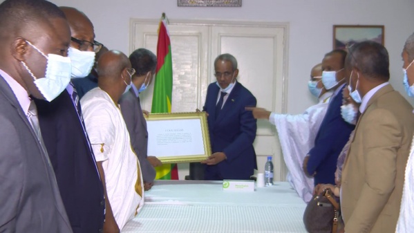 Photos : cérémonie d'au revoir à l'Ambassade de Mauritanie à Dakar en l'honneur de Cheikhna Nenni Moulaye Zeine