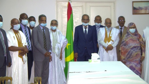 Photos : cérémonie d'au revoir à l'Ambassade de Mauritanie à Dakar en l'honneur de Cheikhna Nenni Moulaye Zeine