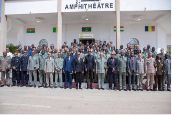 Le Président rwandais visite le collège de défense du G5 Sahel