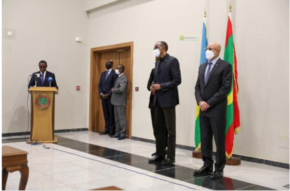 Communiqué final conjoint sanctionnant la visite d'amitié du Président rwandais en Mauritanie