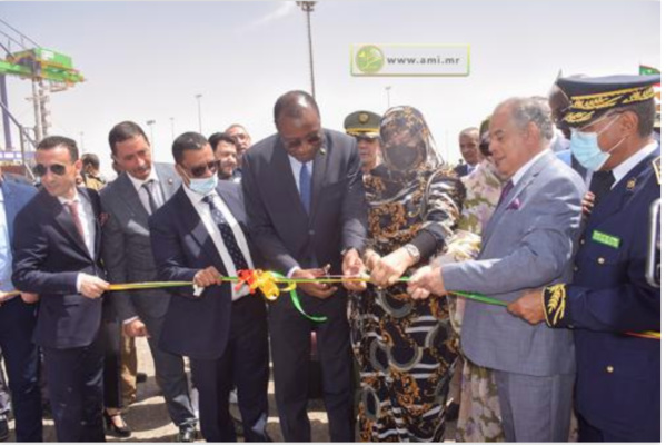 Inauguration de la première ligne maritime commerciale Mauritano - algérienne