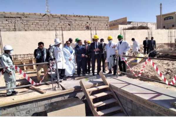 Le ministre des Pêches s’informe du fonctionnement d’installations relevant de son département à Nouadhibou