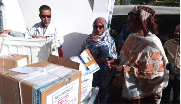 La Région de Nouakchott fait don de matériels et de consommables médicaux au Centre nationale d’oncologie