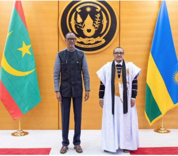 L’Ambassadeur de Mauritanie au Rwanda présente ses lettres de créance