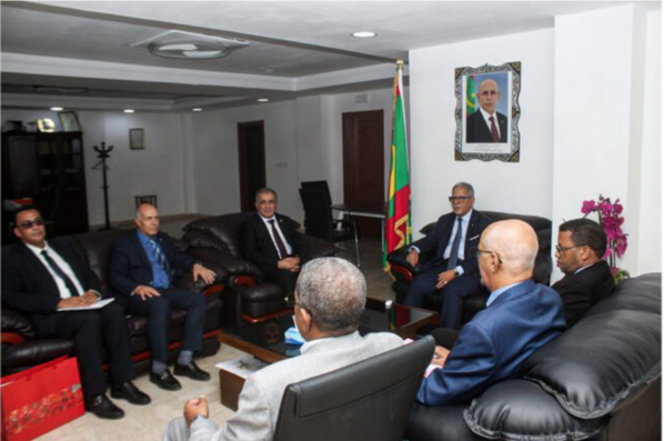 Le ministre de l’Agriculture examine avec l’ambassadeur de l’Etat de la Palestine les perspectives de coopération dans le domaine agricole