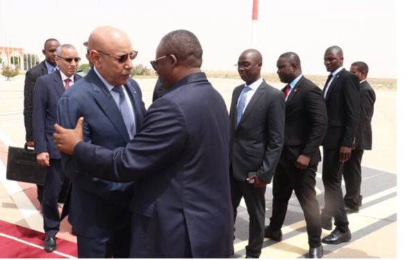 Le Président de la République reçoit le président Bissau guinéen