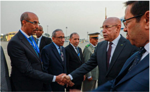 Arrivée du Président de la République au Caire