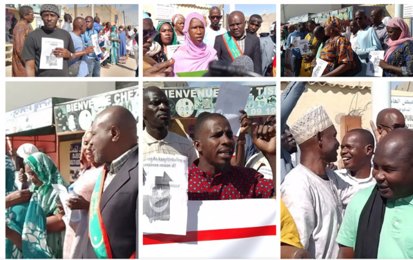 Nouakchott: Sit-in devant le centre d’enrôlement de Sebkha 